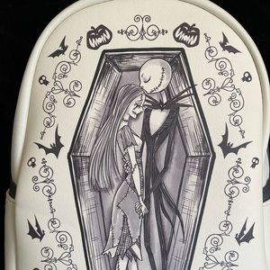 NWOT Disney Loungefly Nightmare Before Christmas mini backpack! DISCONTINUED